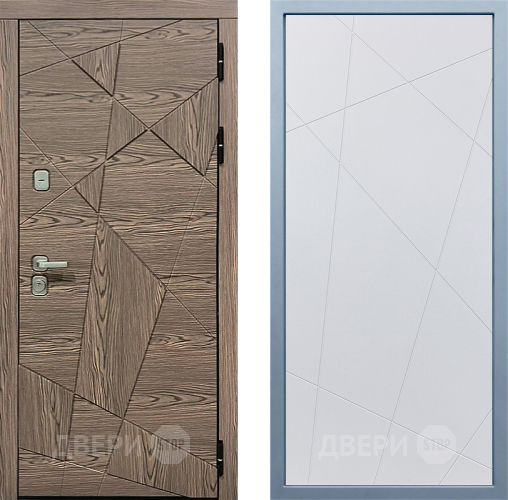 Входная металлическая Дверь Дива МД-97/2 Д-11 Белый в Истра