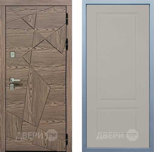 Входная металлическая Дверь Дива МД-97/2 Н-7 Шампань в Истра