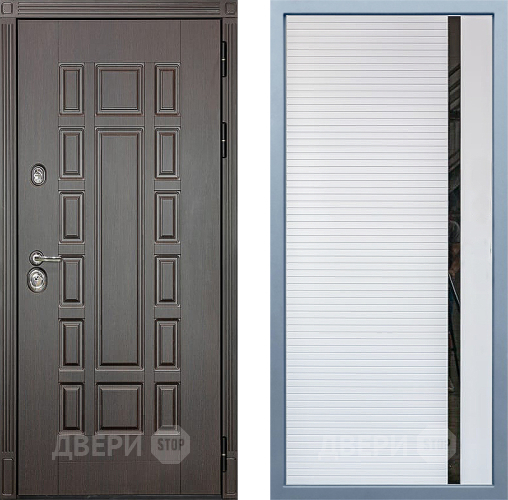 Входная металлическая Дверь Дива МД-38 МХ-45 Белый матовый в Истра