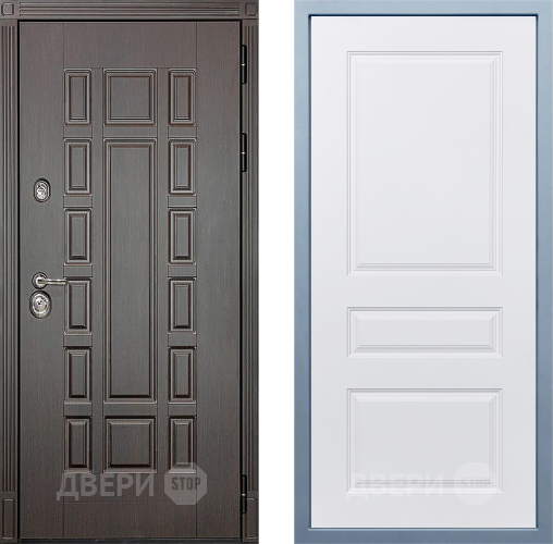 Входная металлическая Дверь Дива МД-38 Д-13 Белый в Истра