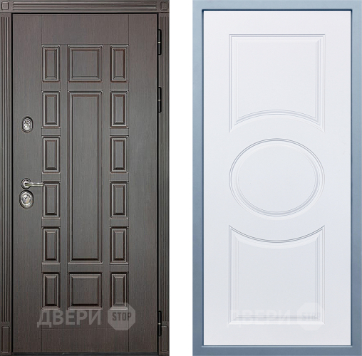 Входная металлическая Дверь Дива МД-38 М-30 Белый в Истра