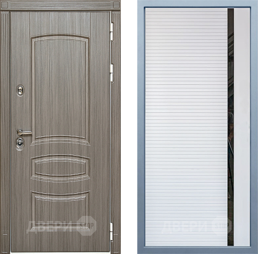 Входная металлическая Дверь Дива МД-42 МХ-45 Белый матовый в Истра