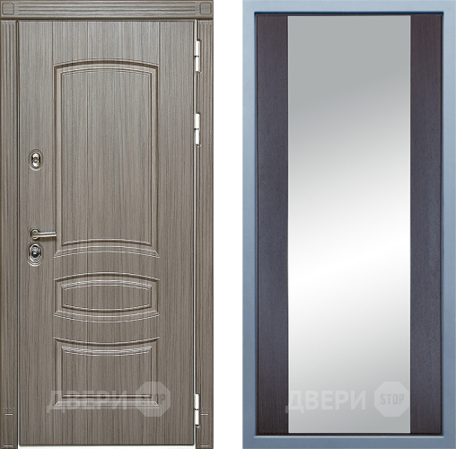 Входная металлическая Дверь Дива МД-42 Д-15 Зеркало Венге в Истра