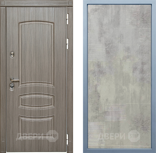 Входная металлическая Дверь Дива МД-42 Д-4 Бетон темный в Истра