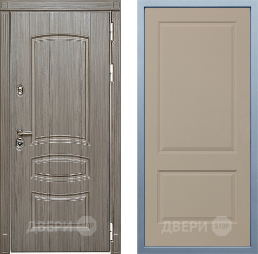 Входная металлическая Дверь Дива МД-42 Д-7 Шампань в Истра