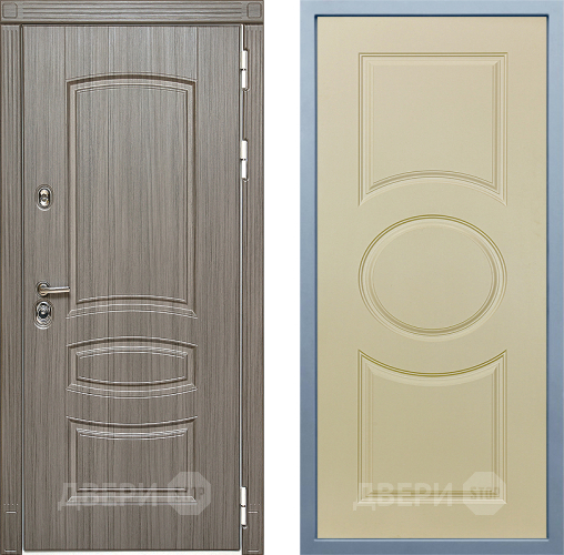 Входная металлическая Дверь Дива МД-42 Д-8 Шампань в Истра