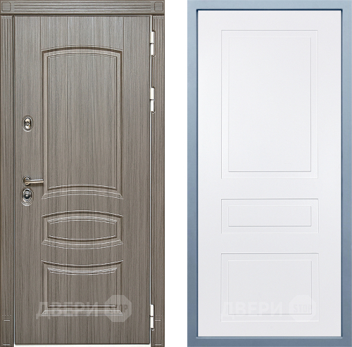 Входная металлическая Дверь Дива МД-42 Н-13 Белый в Истра