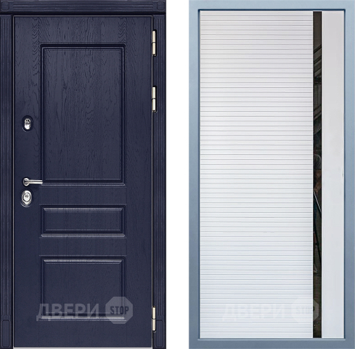 Входная металлическая Дверь Дива МД-45 МХ-45 Белый матовый в Истра