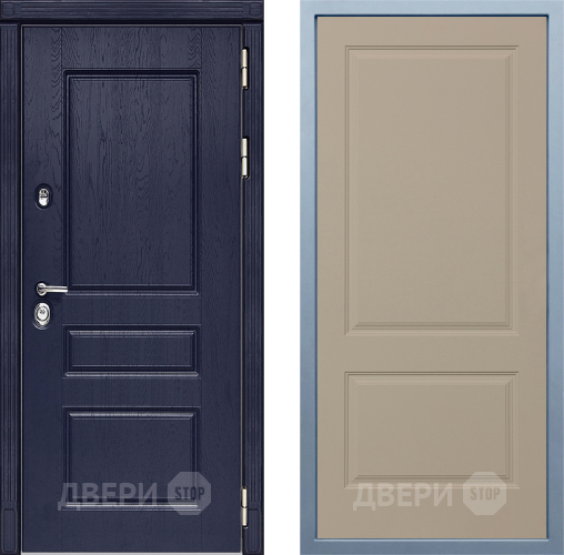 Входная металлическая Дверь Дива МД-45 Д-7 Шампань в Истра