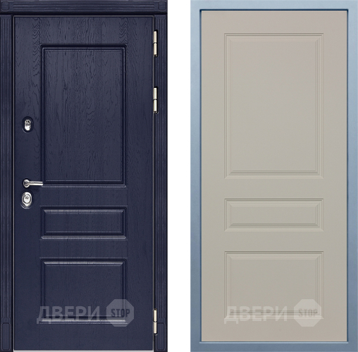 Входная металлическая Дверь Дива МД-45 Д-13 Шампань в Истра