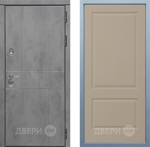 Входная металлическая Дверь Дива МД-48 Д-7 Шампань в Истра