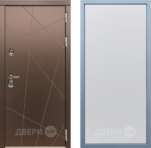 Входная металлическая Дверь Дива МД-50 Н-1 Белый в Истра