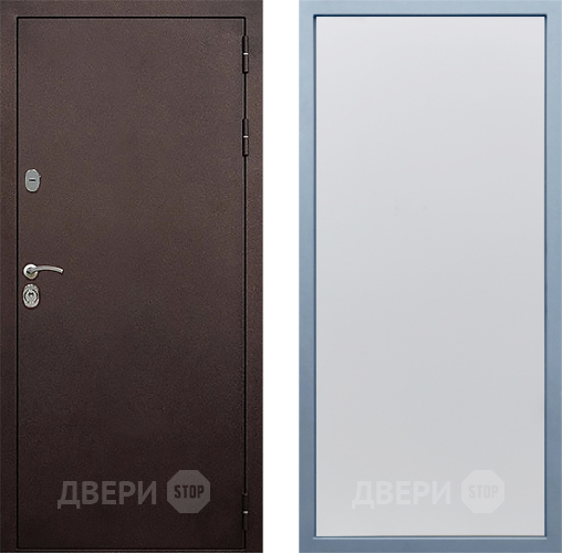 Дверь Дива МД-40 Медь Н-1 Белый в Истра