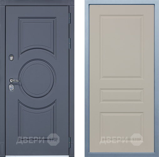 Входная металлическая Дверь Дива МХ-30 STR Д-13 Шампань в Истра