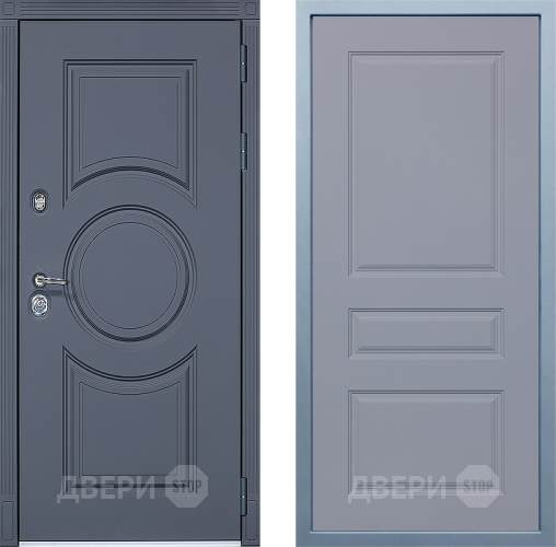 Входная металлическая Дверь Дива МХ-30 STR Д-13 Силк Маус в Истра