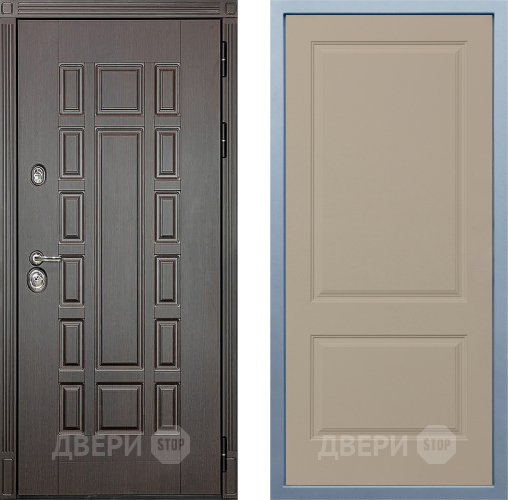 Входная металлическая Дверь Дива МХ-53 STR Д-7 Шампань в Истра