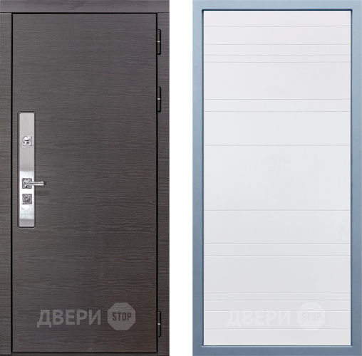 Входная металлическая Дверь Дива МХ-39 STR Д-5 Белый в Истра