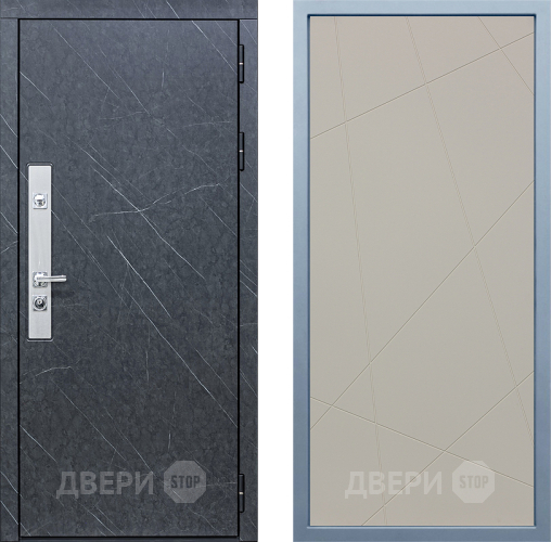 Входная металлическая Дверь Дива МХ-26 STR Д-11 Шампань в Истра