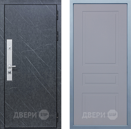 Входная металлическая Дверь Дива МХ-26 STR Н-13 Силк Маус в Истра