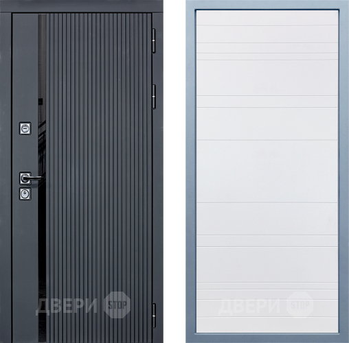 Входная металлическая Дверь Дива МХ-46 STR Д-5 Белый в Истра