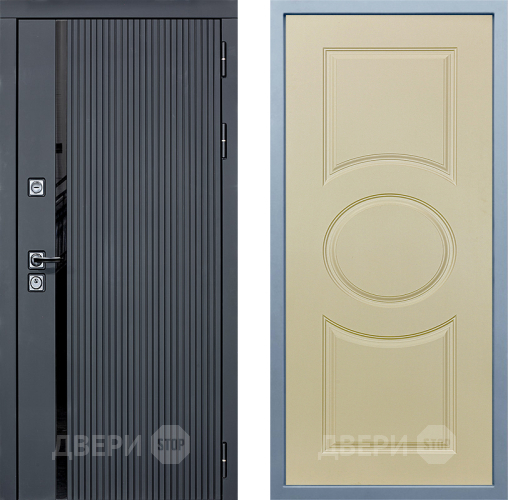 Входная металлическая Дверь Дива МХ-46 STR Д-8 Шампань в Истра