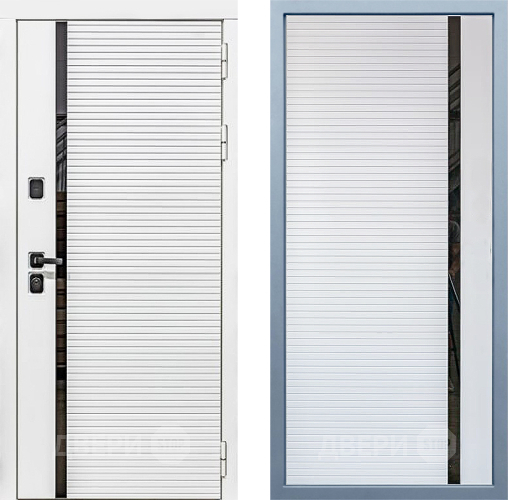 Входная металлическая Дверь Дива МХ-45 Белая STR МХ-45 Белый матовый в Истра