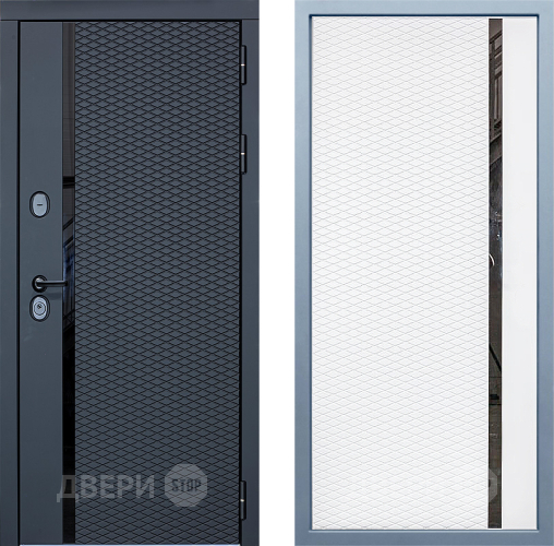 Входная металлическая Дверь Дива МХ-47 STR МХ-47 Белый матовый в Истра