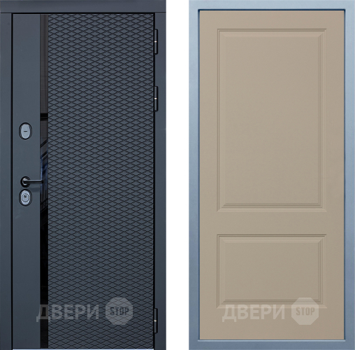Входная металлическая Дверь Дива МХ-47 STR Д-7 Шампань в Истра
