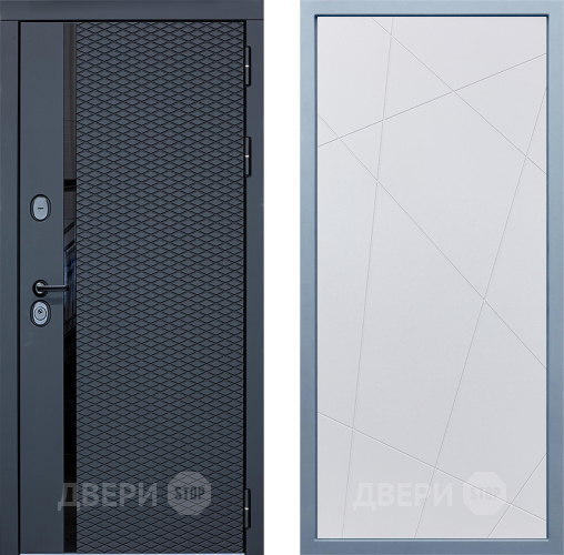 Входная металлическая Дверь Дива МХ-47 STR Д-11 Белый в Истра