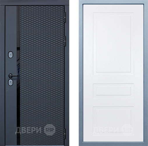 Входная металлическая Дверь Дива МХ-47 STR Н-13 Белый в Истра