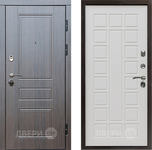 Входная металлическая Дверь Престиж Классика Венге Престиж Бежевый мат в Истра