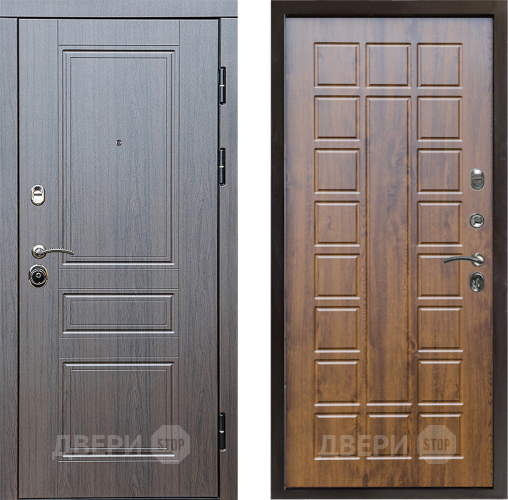 Входная металлическая Дверь Престиж Классика Венге Престиж Дуб в Истра