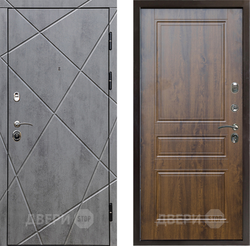 Входная металлическая Дверь Престиж Лучи Классика Дуб в Истра