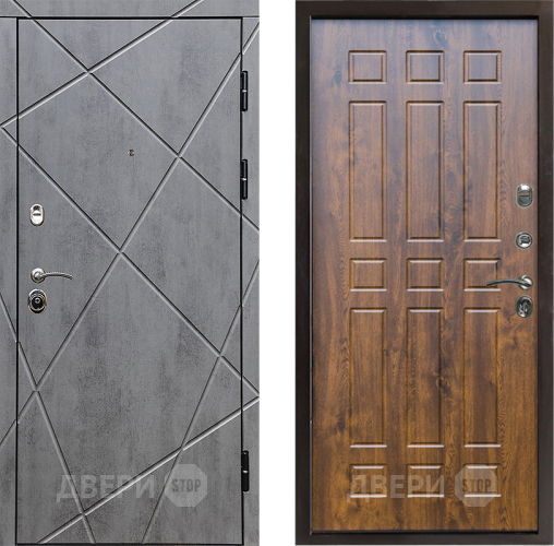 Входная металлическая Дверь Престиж Лучи Спарта Дуб в Истра