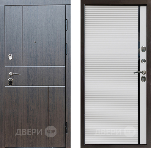 Входная металлическая Дверь Престиж Горизонт Венге Porte Белый в Истра