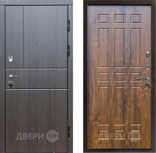 Входная металлическая Дверь Престиж Горизонт Венге Спарта Дуб в Истра