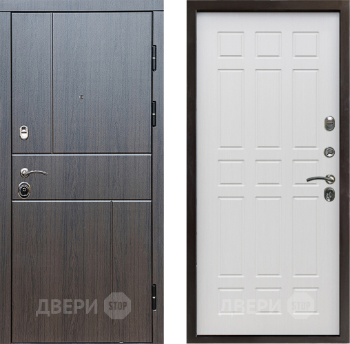 Входная металлическая Дверь Престиж Горизонт Венге Спарта Лиственница белая в Истра