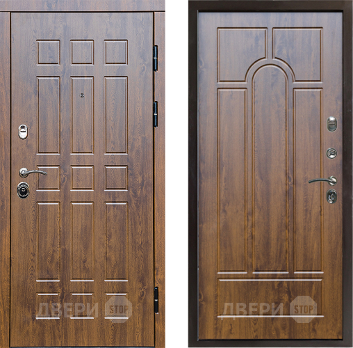 Входная металлическая Дверь Престиж Стандарт Арка Дуб в Истра