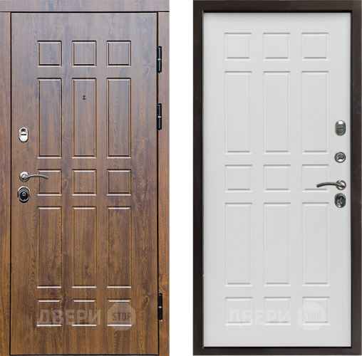 Входная металлическая Дверь Престиж Стандарт Спарта Белое дерево в Истра