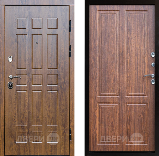 Входная металлическая Дверь Престиж Стандарт Премиум Орех светлый в Истра