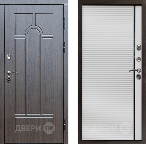 Входная металлическая Дверь Престиж Арка Porte Белый в Истра