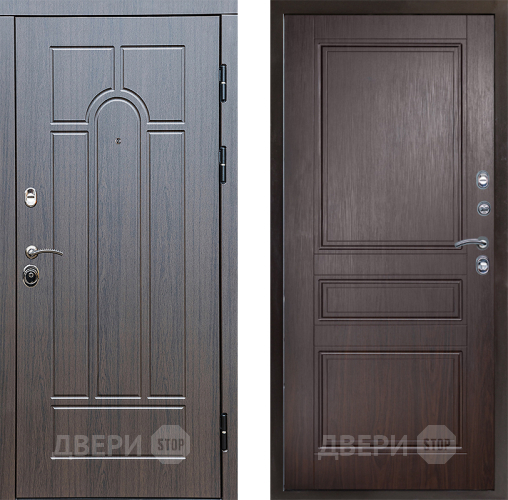 Входная металлическая Дверь Престиж Арка Классика Венге в Истра