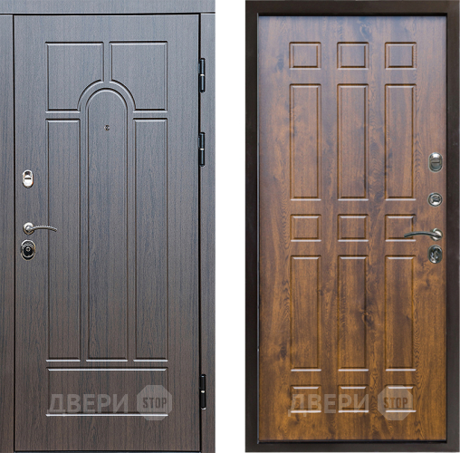 Входная металлическая Дверь Престиж Арка Спарта Дуб в Истра