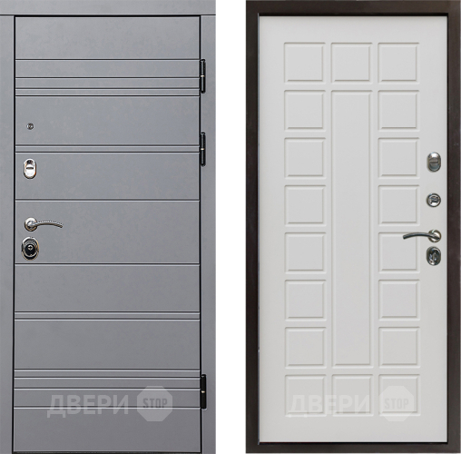 Входная металлическая Дверь Престиж Линия Грэй Престиж Бежевый мат в Истра