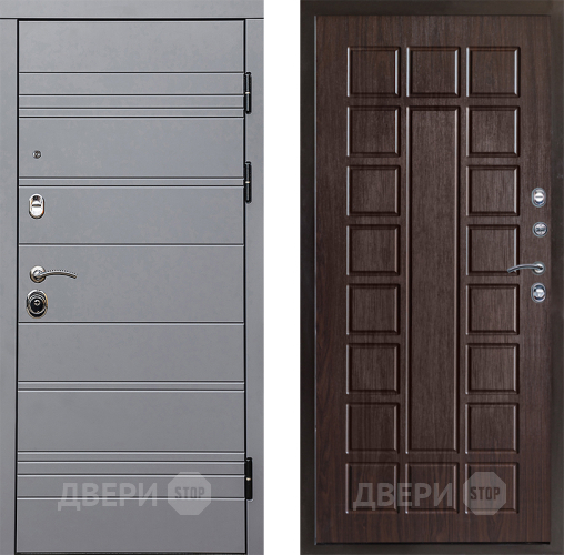 Входная металлическая Дверь Престиж Линия Грэй Престиж Венге в Истра