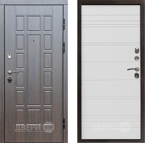 Входная металлическая Дверь Престиж Престиж Line Белый в Истра