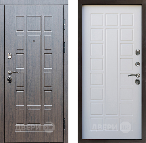 Входная металлическая Дверь Престиж Престиж Престиж Белое дерево в Истра