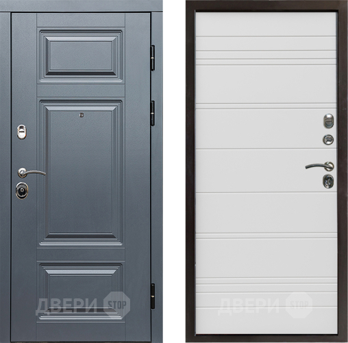 Входная металлическая Дверь Престиж Премиум Line Белый в Истра