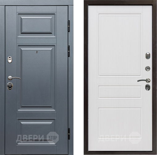 Входная металлическая Дверь Престиж Премиум Классика Белое дерево в Истра