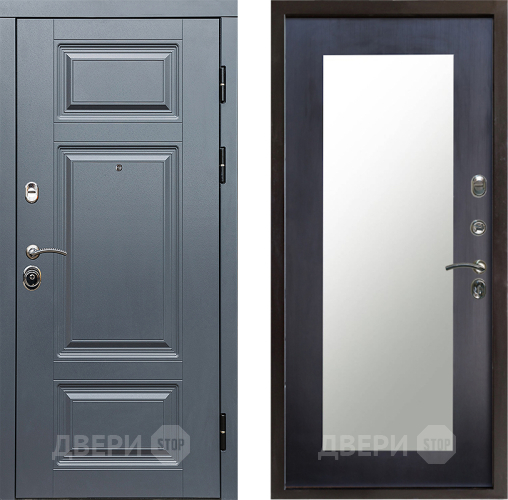 Входная металлическая Дверь Престиж Премиум Зеркло Пастораль Венге в Истра